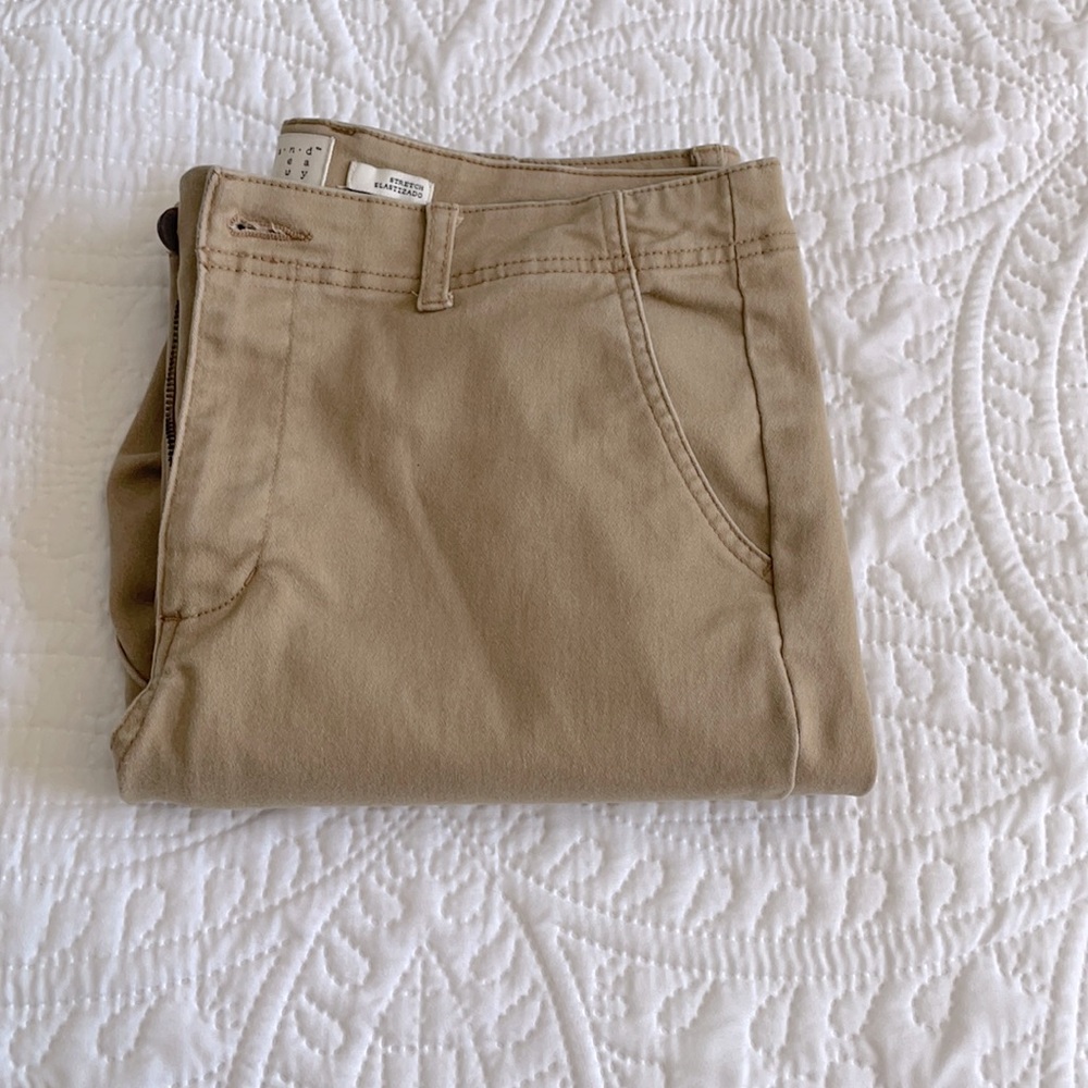 Women’s Size 12 Light Brown Skinny Work Pants